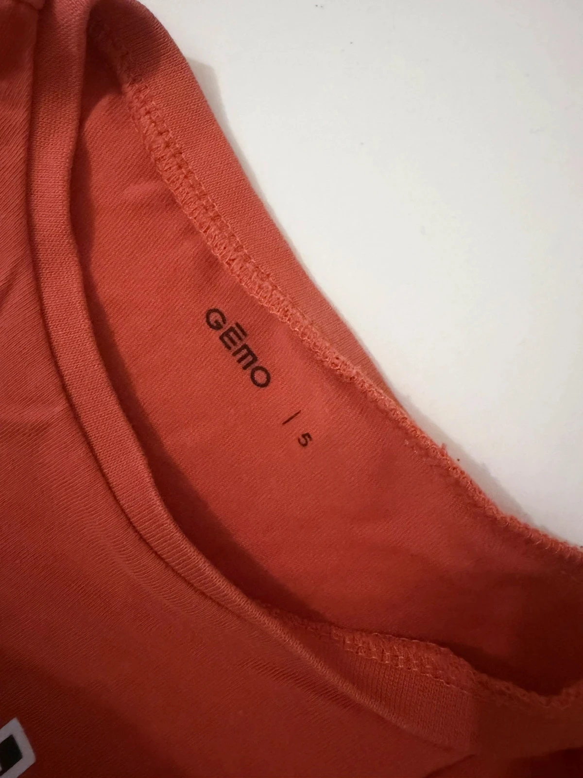 💚 T-shirt Manches Longues Oranje "NYC '91 CLUB" - Maat 5 Jaar - Zeer Goede Staat – photo 5